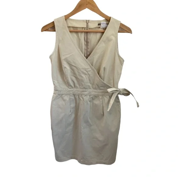 anthropologie beige dress Anthropologie Cloth & Stone Romper Dress – White Chocolate Couture main image 1